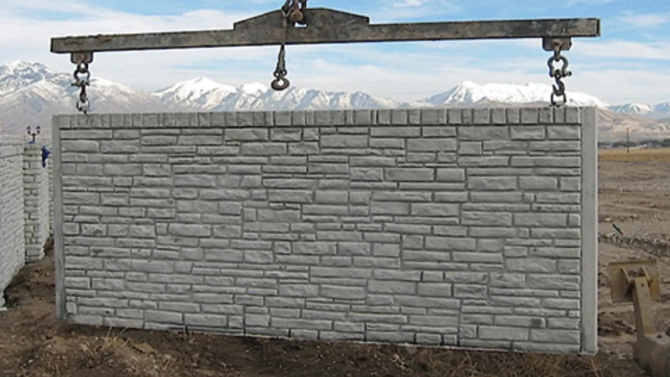 Prefabricated wall with advantages