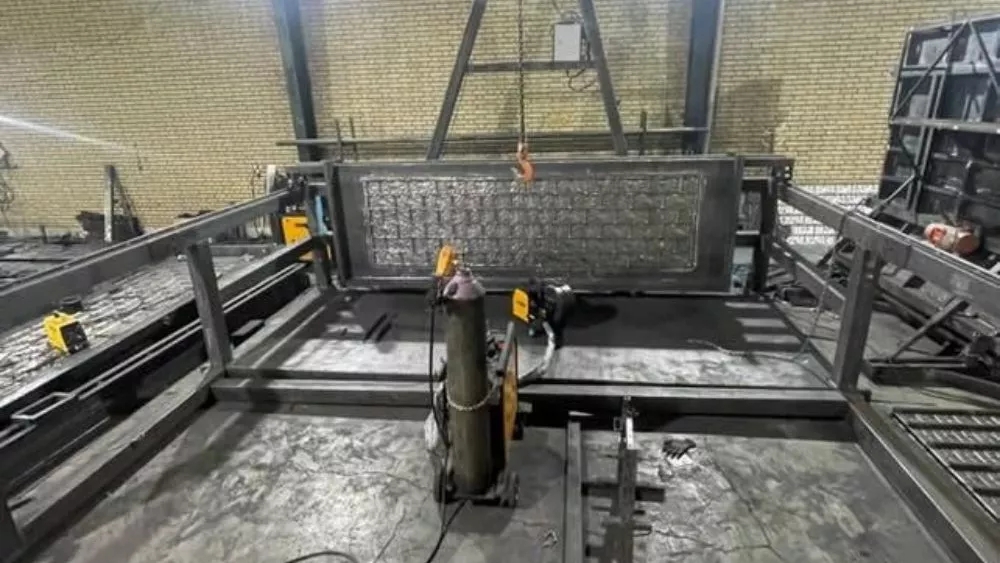 Production of concrete mold Production of concrete mold