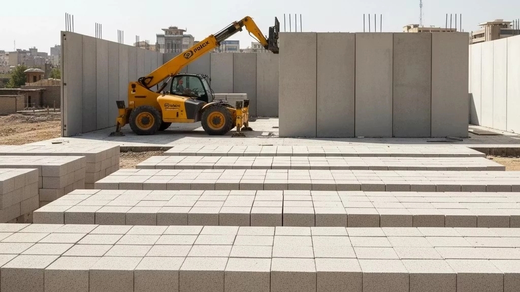 الإنتاج الضخم للجدران الجاهزة خفيفة الوزن والمتينة في طهران الإنتاج الضخم للجدران الجاهزة خفيفة الوزن والمتينة في طهران